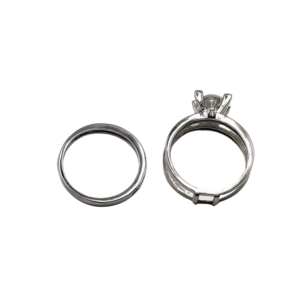 Pure 925 Two Piece Silver Ring - Image 3